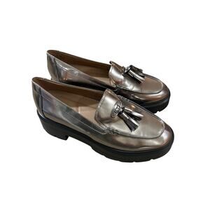 Naturalizer Nieves Lug Sole Loafers Chunky Slip on 8.5
